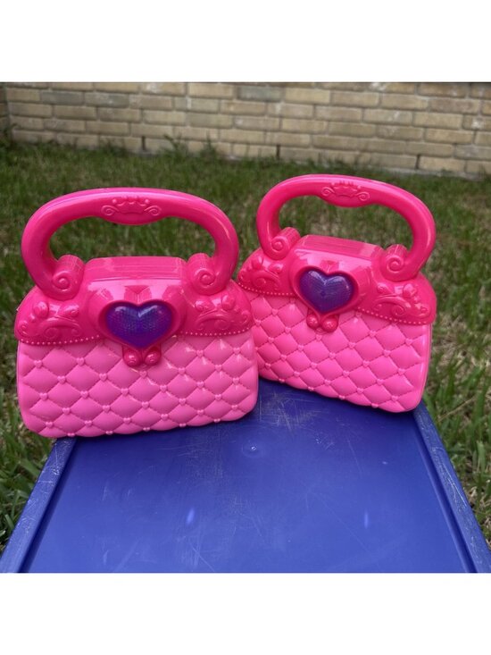 Kid Connection Other - Kid Connection Pink & Purple Purse Play Light Up First Lot Of 2